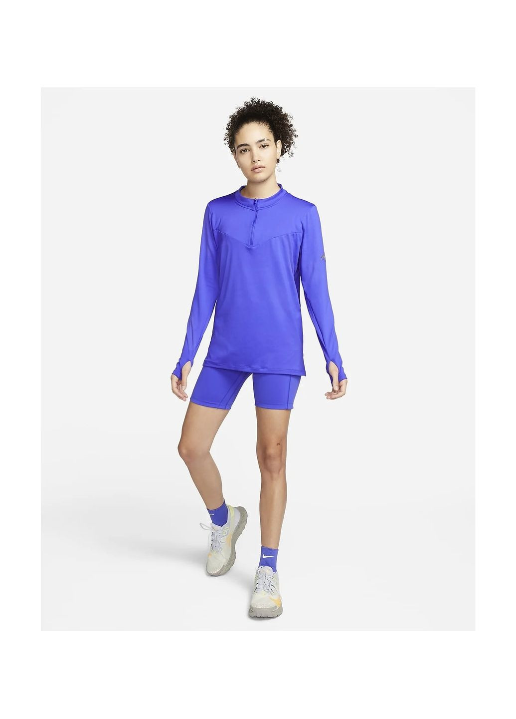 Кофта жіноча Womens Trail Running Midlayer Violet Nike (365961562)