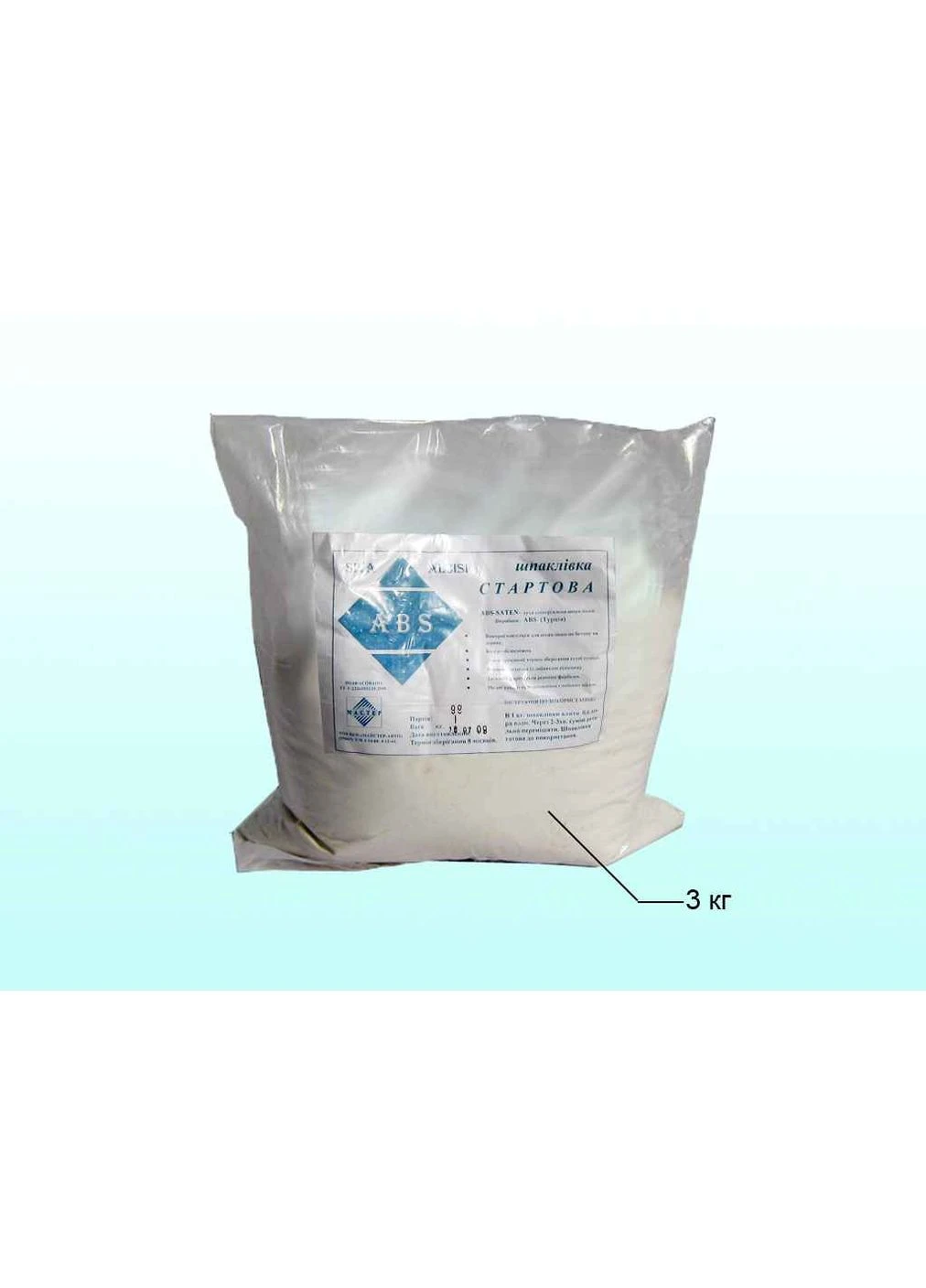 Шпатлёвка старт. (АВS) 3,0кг (10шт) ТММАСТЕР АВТО No Brand (399782935)