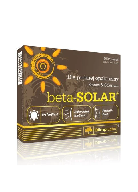 Вітаміни та мінерали Beta Solar, 30 капсул Olimp (376170770)