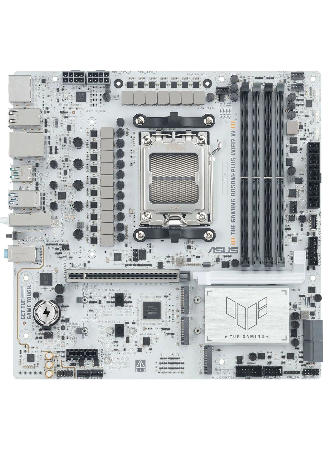 Материнская плата TUF Gaming B850M-PLUS WIFI7 W (90MB1MD0-M0EAY0) [147046] Asus (400891682)