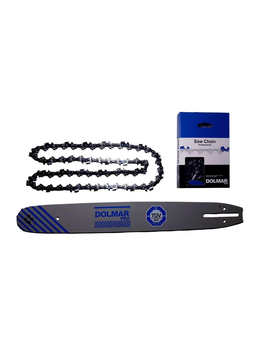 Шина та ланцюг. На 405 шину. Супер зуб. По твердому дереву. На електропили. Dolmar (364120444)