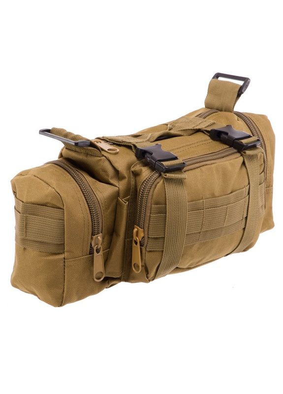 Рюкзак тактический штурмовой трехдневный (полиэстер, нейлон, размер 52x31x28см, 45л, ) (TY-7100_Хаки) Record (361436513)