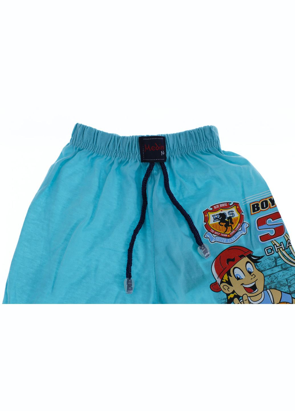 Баскетбол бірюзові Бриджі для хлопчика трикотажні 98 см (31355) BABYKROHA (297200256)