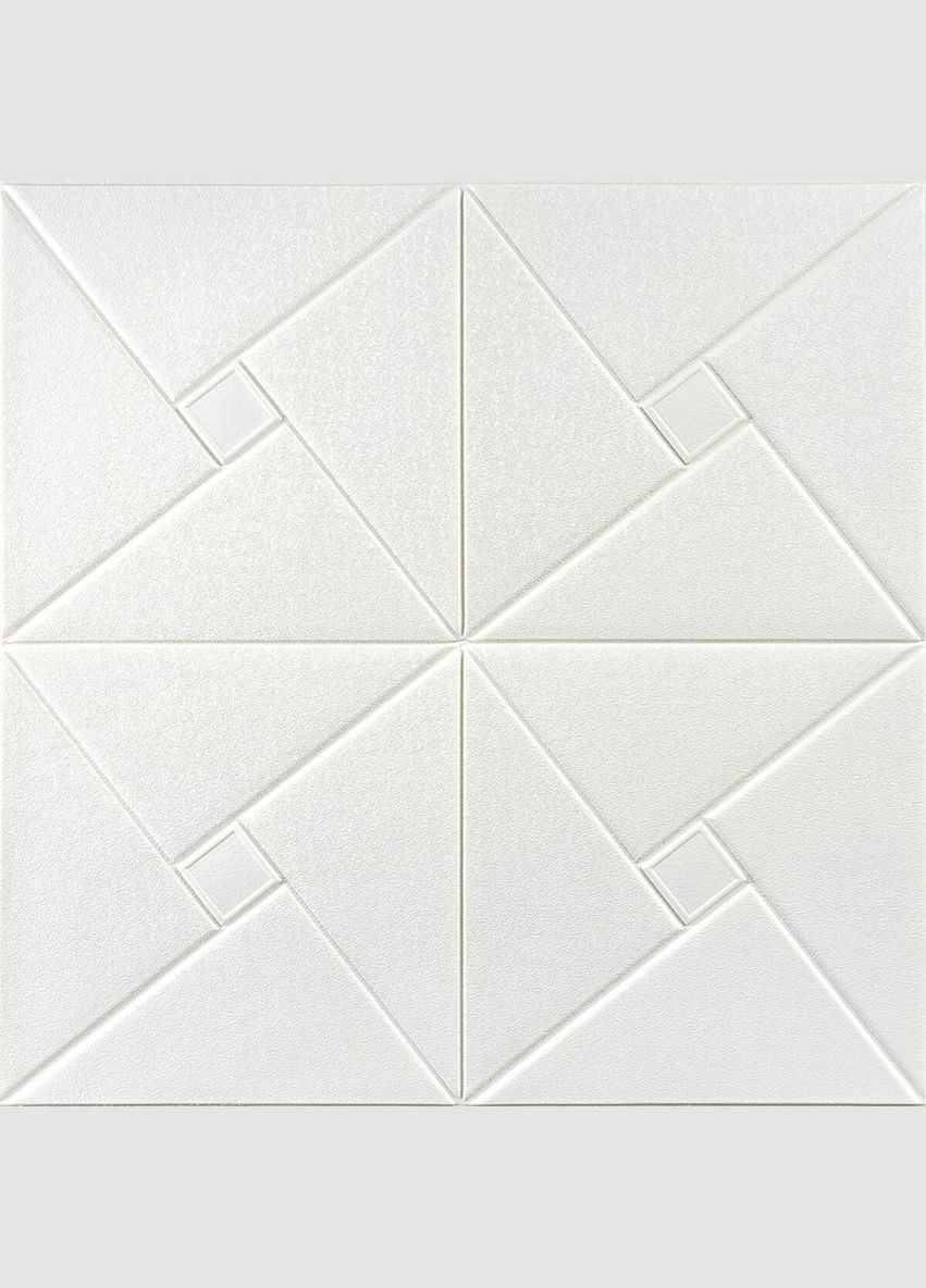 Самоклеюча декоративна настінно-стельова 3D панель орігамі 700х700х5.5мм (173) SW-00000182 Sticker Wall (298284712)