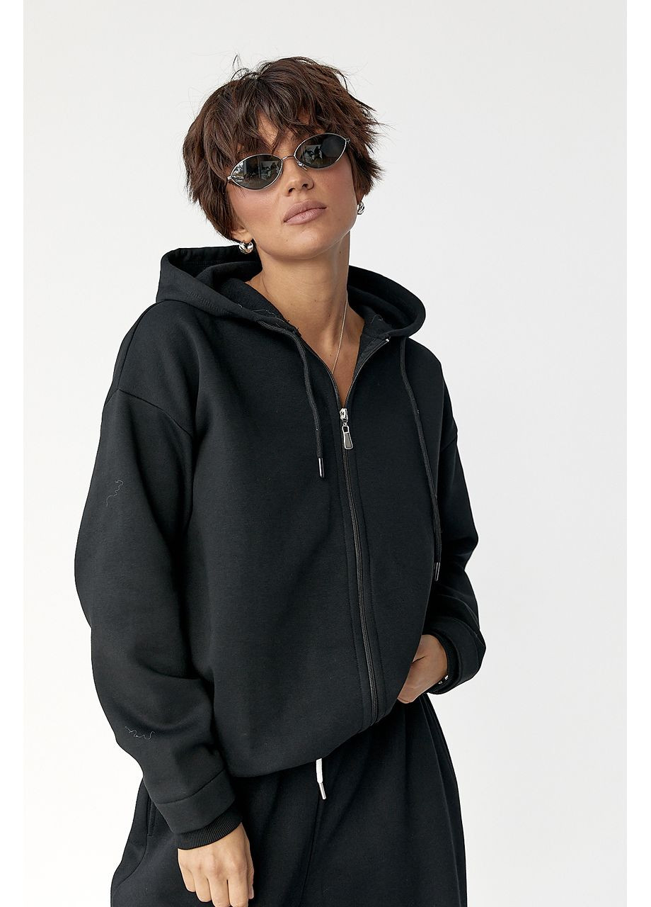 Утеплені худи на блискавці Lurex (365629452)