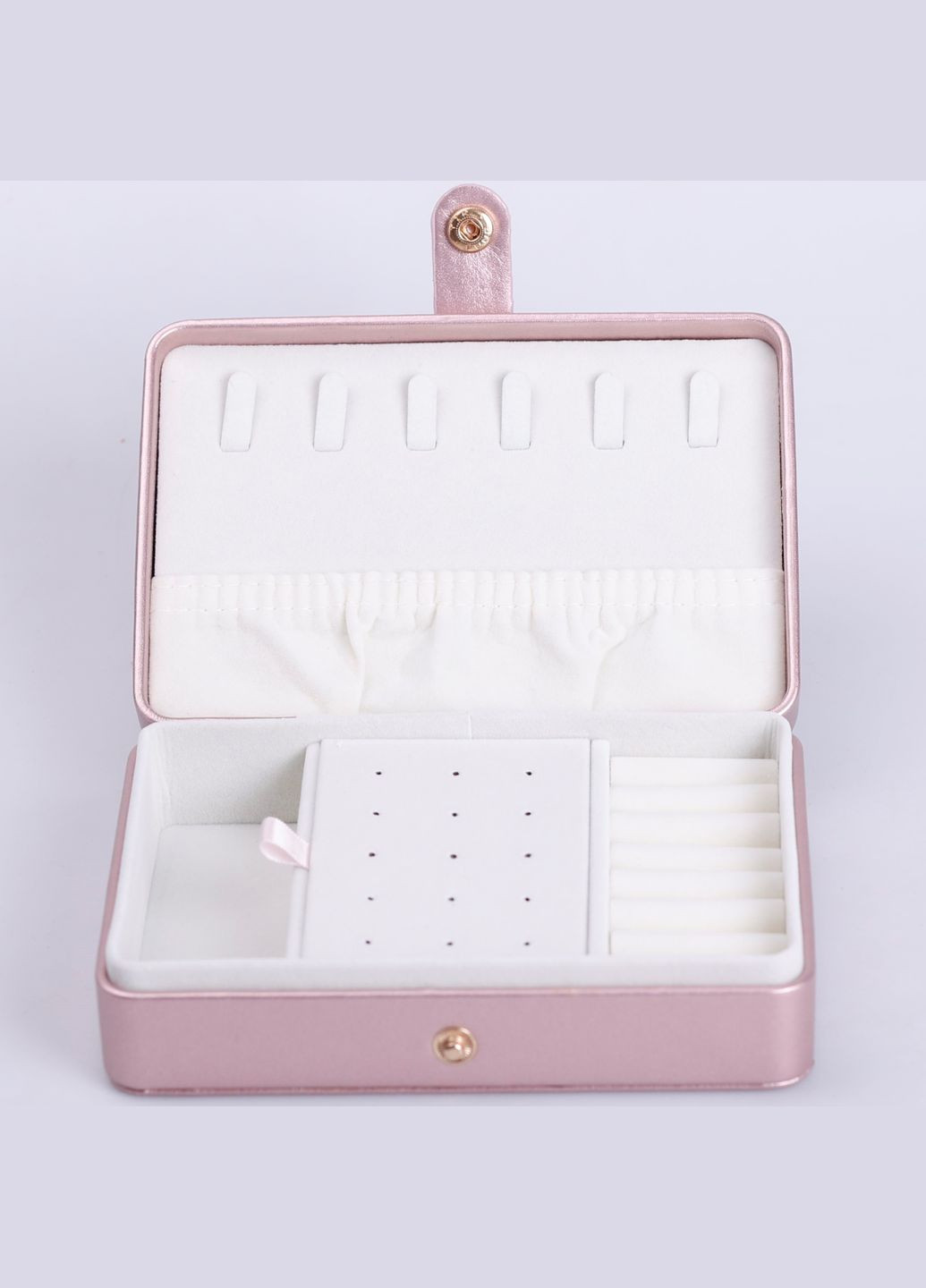 Ящик-органайзер для украшений на кнопке 16х11х4,7 см, Yiwu (328922878)