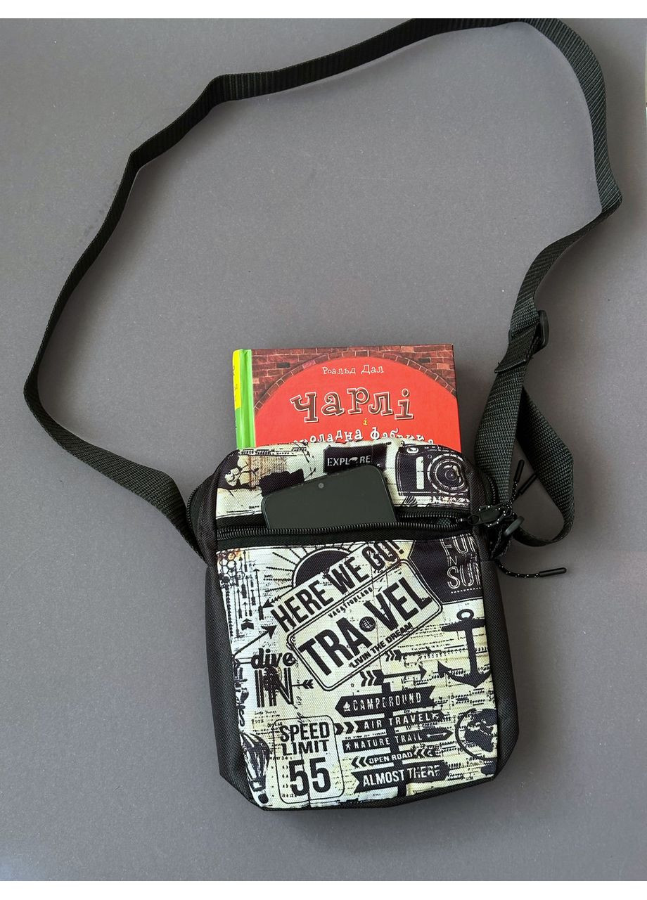 Сумка через плече молодіжна для хлопця чи дівчини Travel No Brand (350613388)