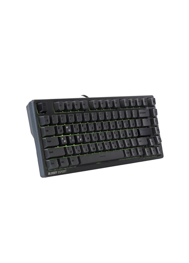 Механическая клавиатура A4Tech Bloody AT-MS-76 (Iron Grey), MS Magnetic Switch, USB, Grey None (402882867)