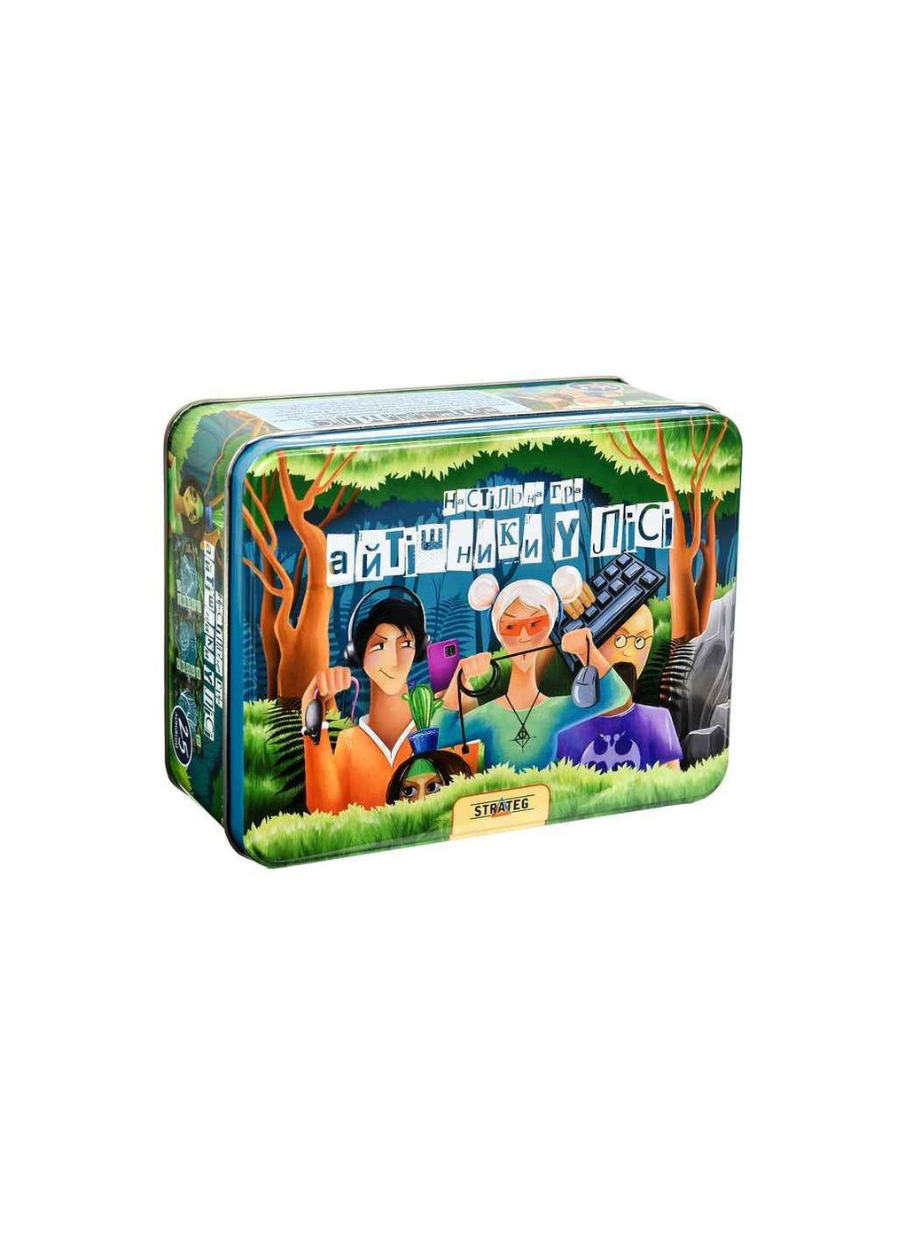 Настольная игра "Айтишники в лесу" на украинском языке 30388 Strateg (357224892)