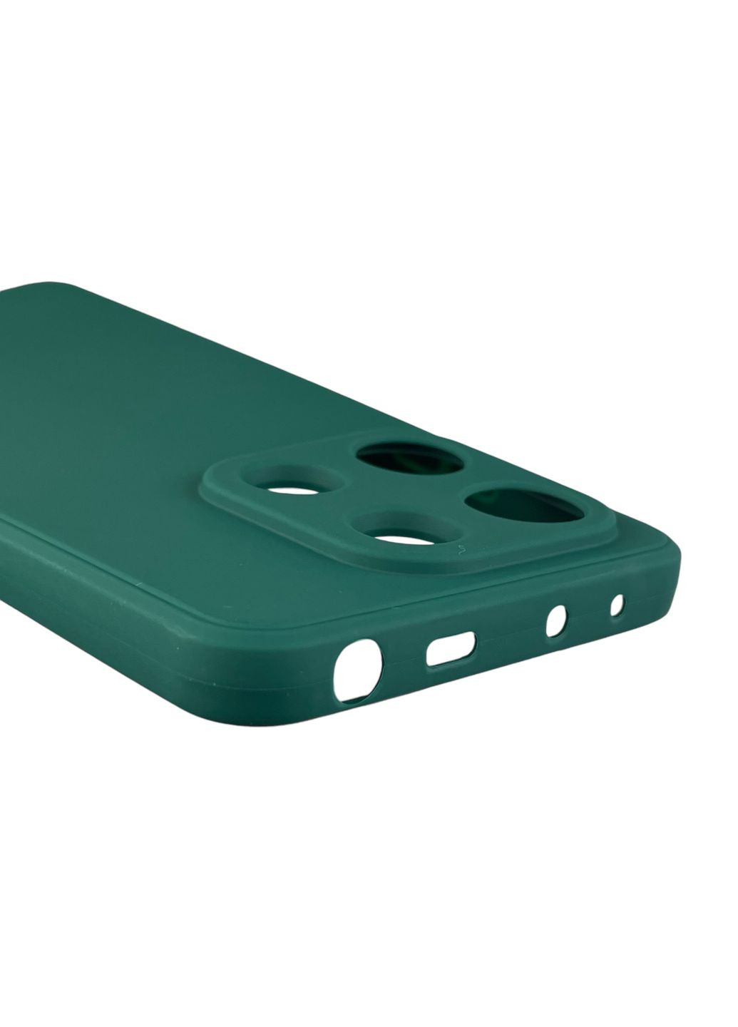 Чохол для Redmi Note 13 4G з квадратними гранями із захистом камери на сяомі редмі нот 13 4г зелений Xiaomi (366387624)