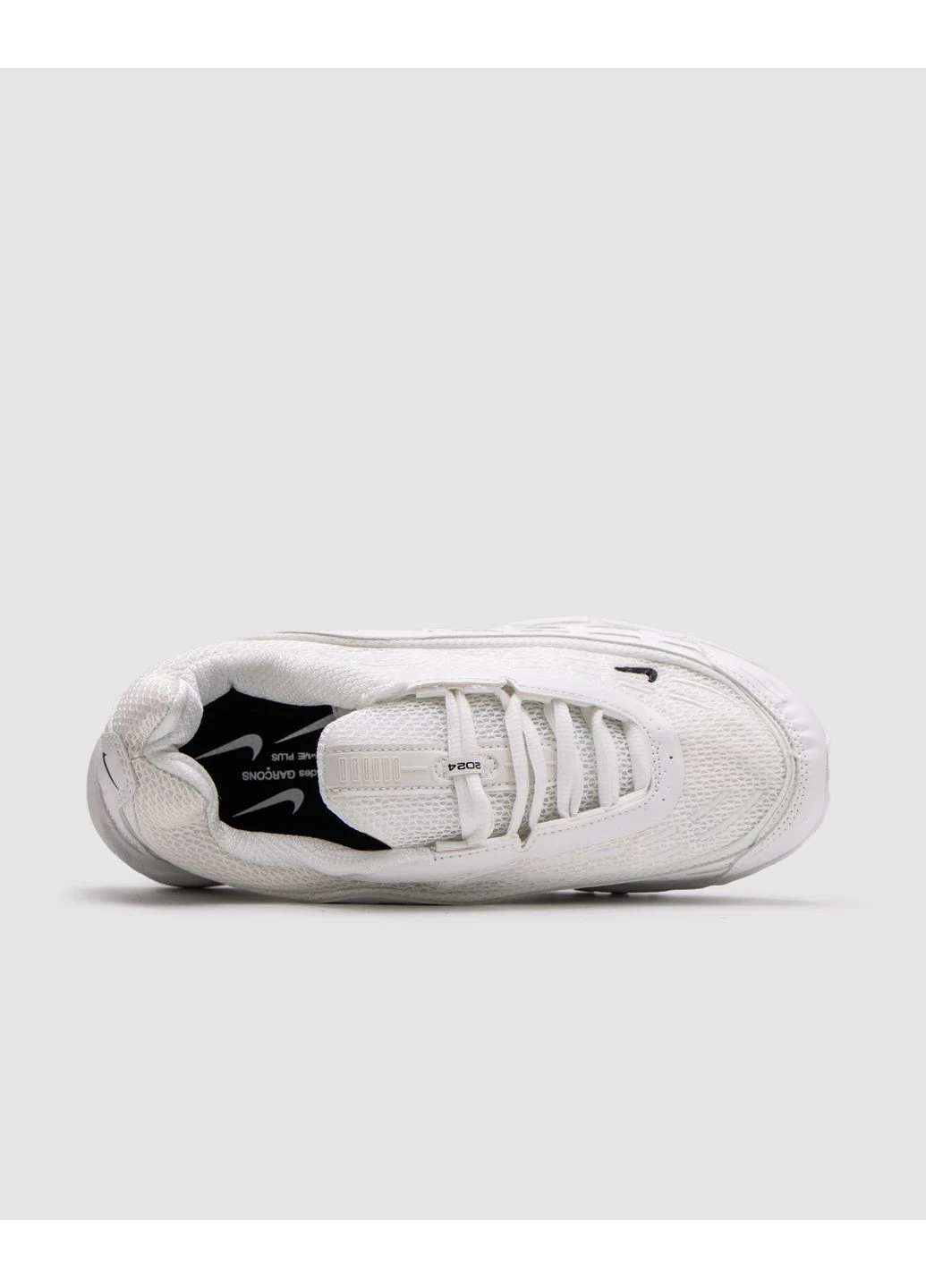 Білі літні кросівки nike comme des garcons x air max tl 2.5 white найк аір макс тл No Brand
