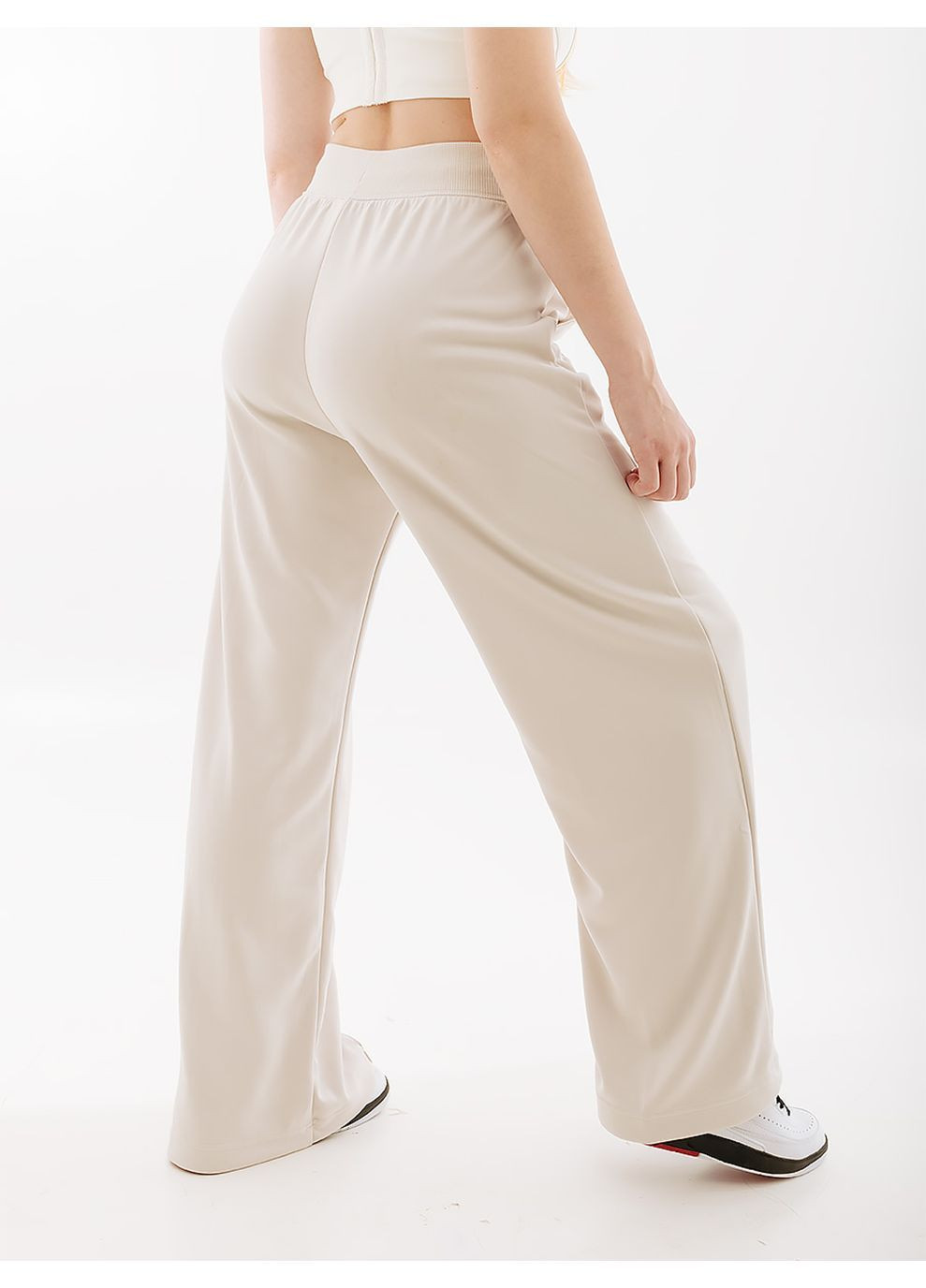 Жіночі Штани HR WIDE PANT Бежевий Nike (282617142)