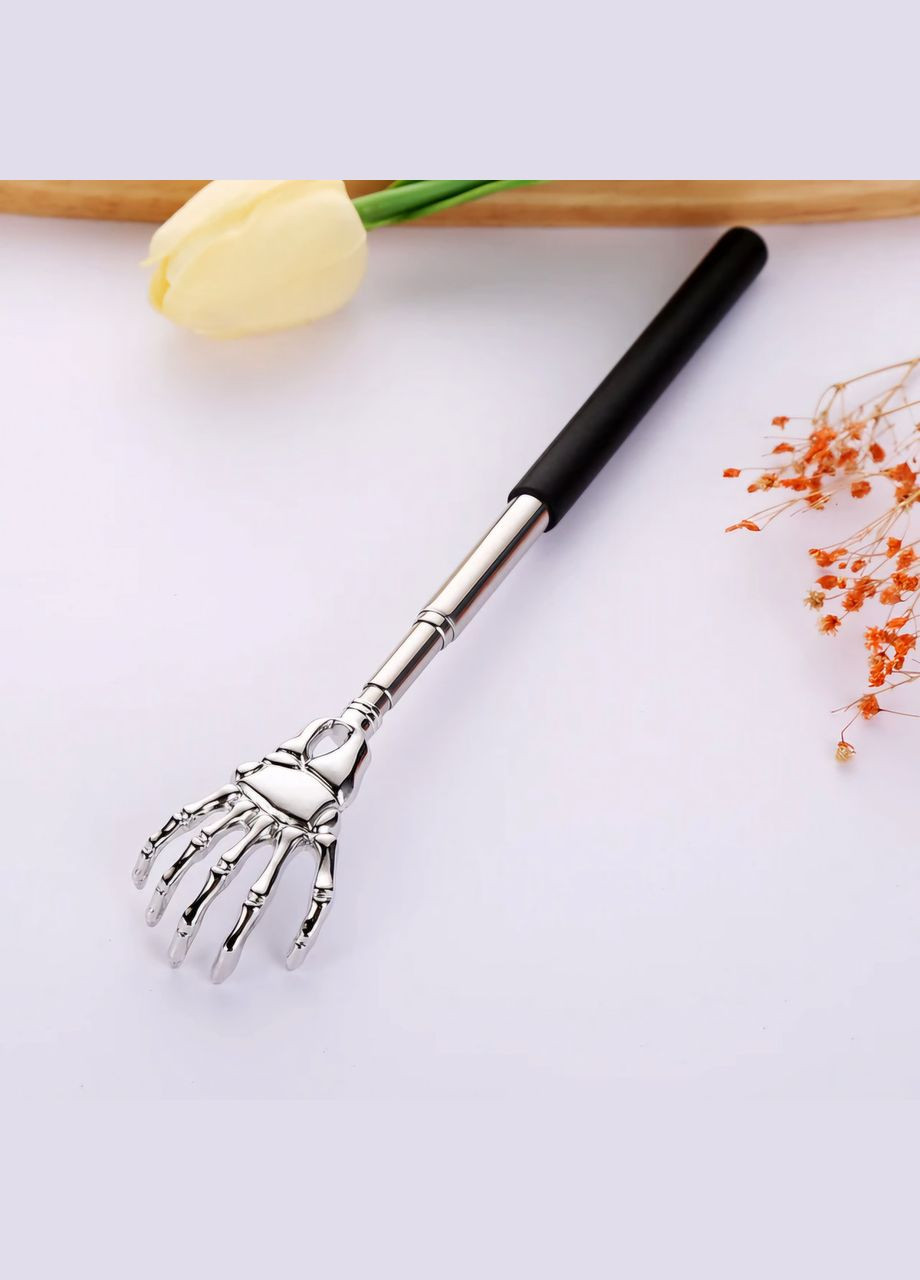 Чесалка для спини телескопічна рука виделка масажер CHI (302000583)