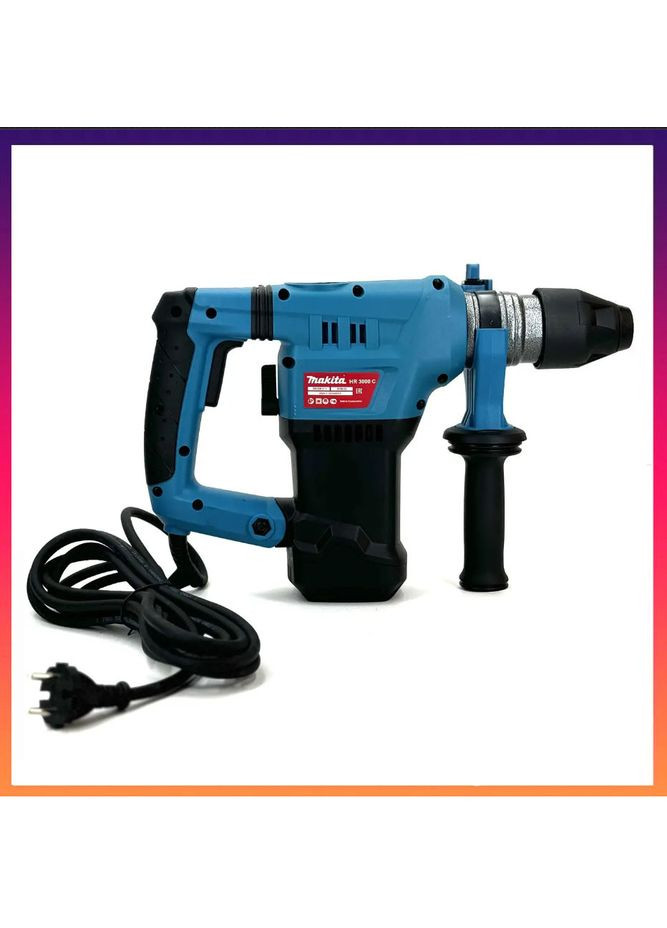 Перфоратор HR 3000 C (1850 Вт 7,5 Дж) Професійний перфоратор Макіта Makita (363977740)