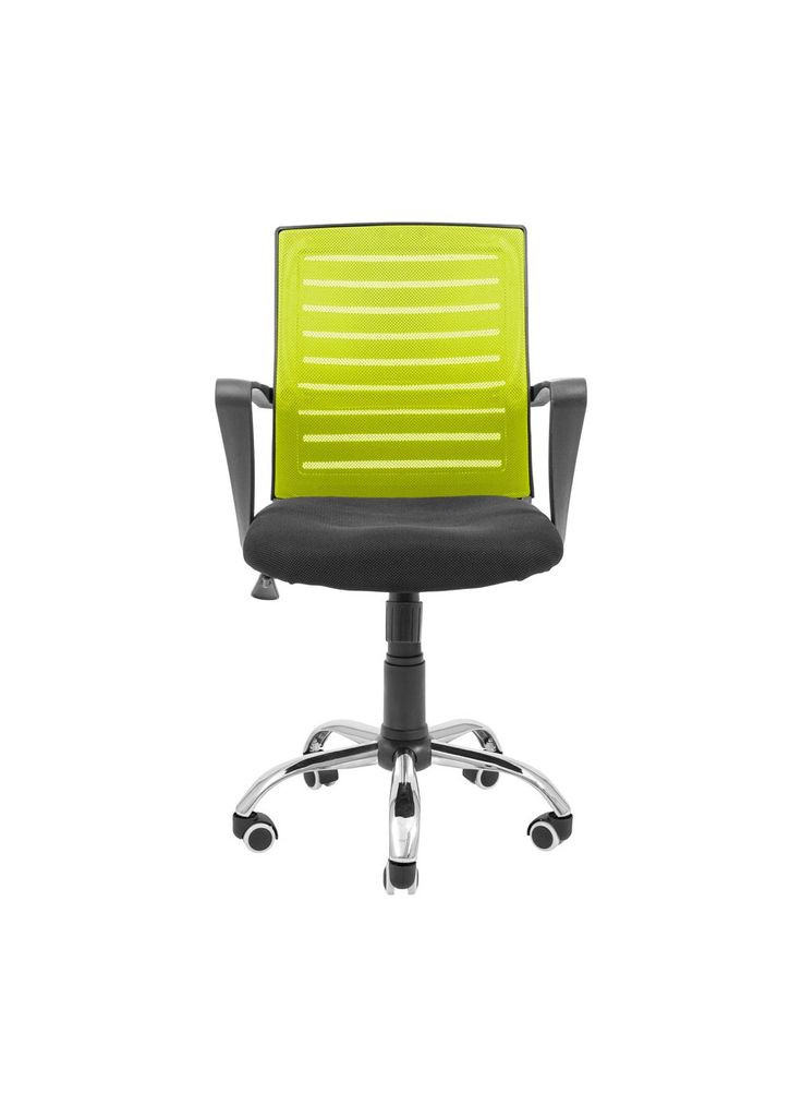 Офисное кресло Флеш Ю Хром М-1 Сетка черная+зеленая (m438513) Richman Флеш Ю Хром М-1 (Tilt) Сітка чорна + зелена (366565576)
