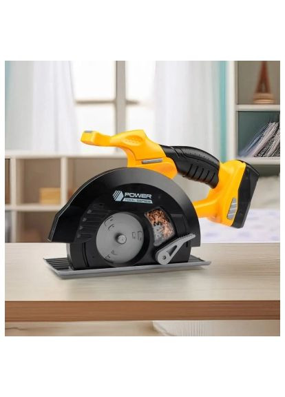 Ігровий набір (T008) OTAMANKO циркулярна пила на батарейках жовта (364630648)