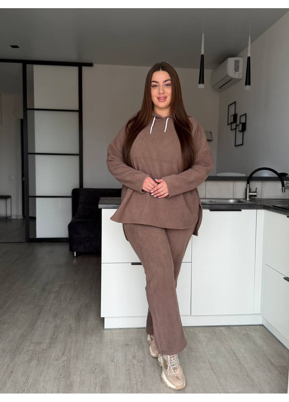 Женский теплый костюм из мягенького Полара на Флисе Nositi 258-1-750 (370547581)