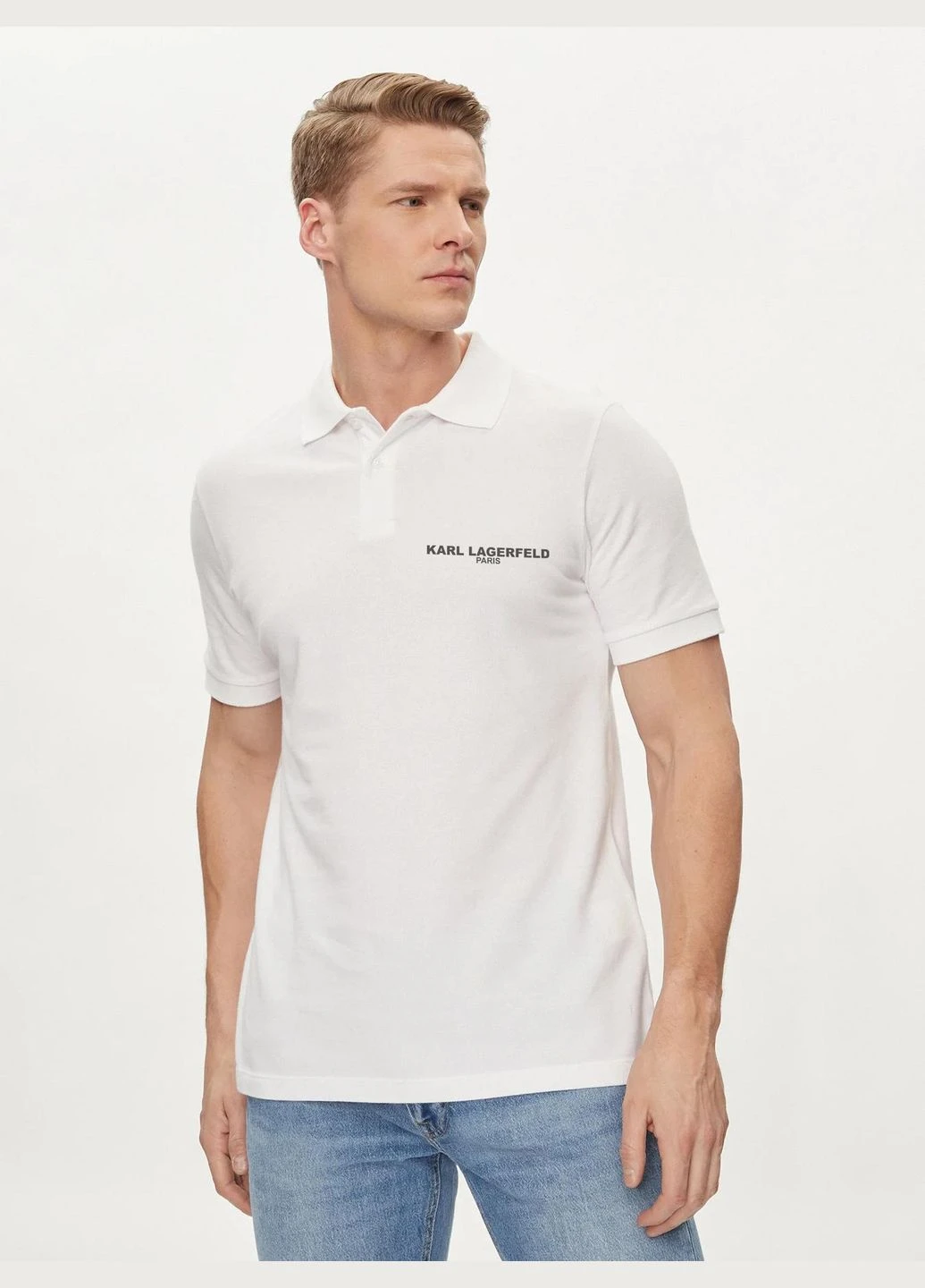 Чоловіча футболка-поло Karl Lagerfeld No Brand (382654394)