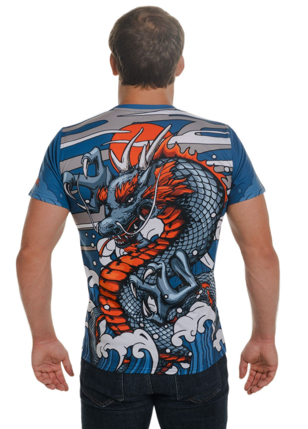 Синяя футболка dragon blue (019904) Berserk Sport