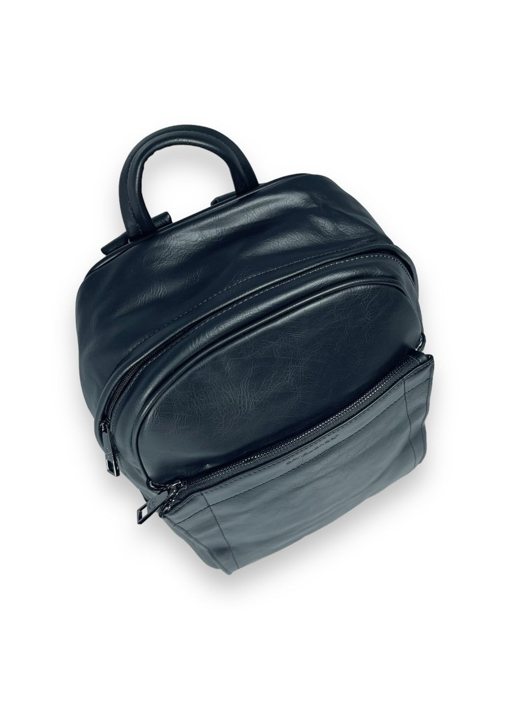 Рюкзак, 15 л, одне відділення, одна фронтальна кишеня, внутрішні кишені, розмір 38*26*12см, чорний David Jones (266912062)