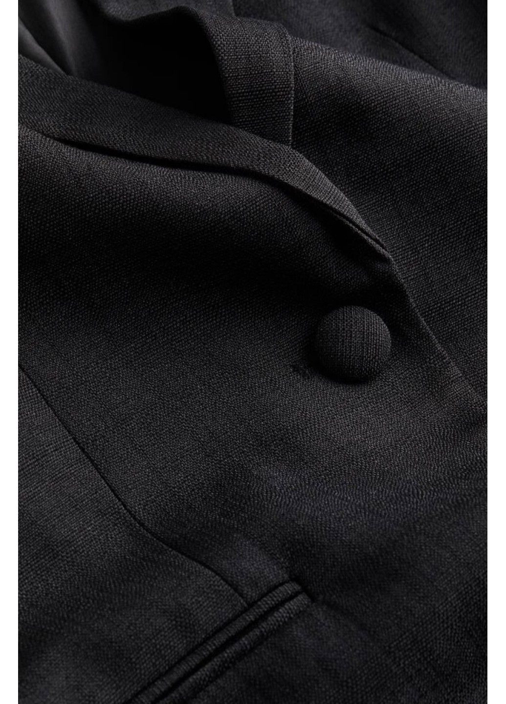 Черный женский женский однобортный пиджак н&м (56587) s черный H&M - демисезонный