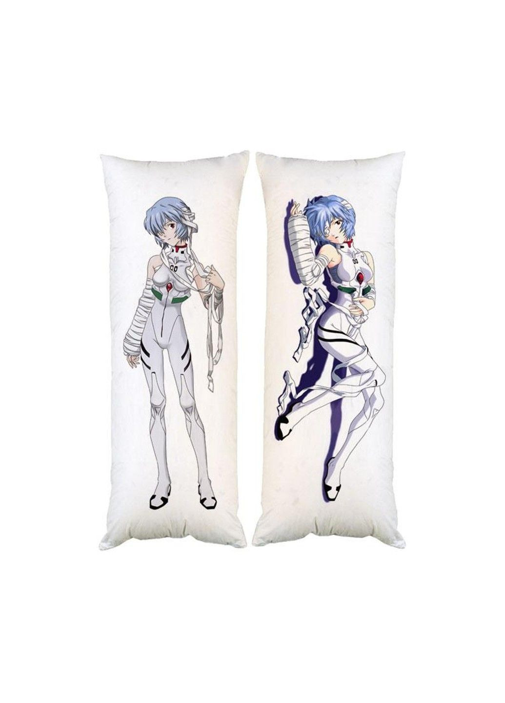 Подушка дакимакура Рей Аянами Евангелион Evangelion декоративная ростовая подушка для обнимания двусторонняя No Brand (328315353)
