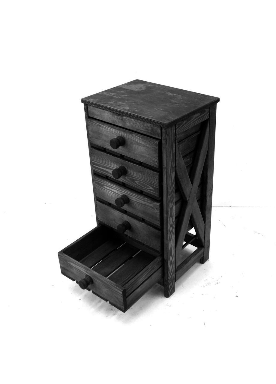 Стелаж для овочів і фруктів з дерева Догвуд венге (ЯХТ-000112) No Brand (327848660)