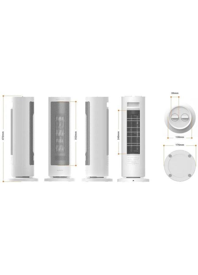 Тепловентилятор Fan Heater EU Xiaomi (362488017)