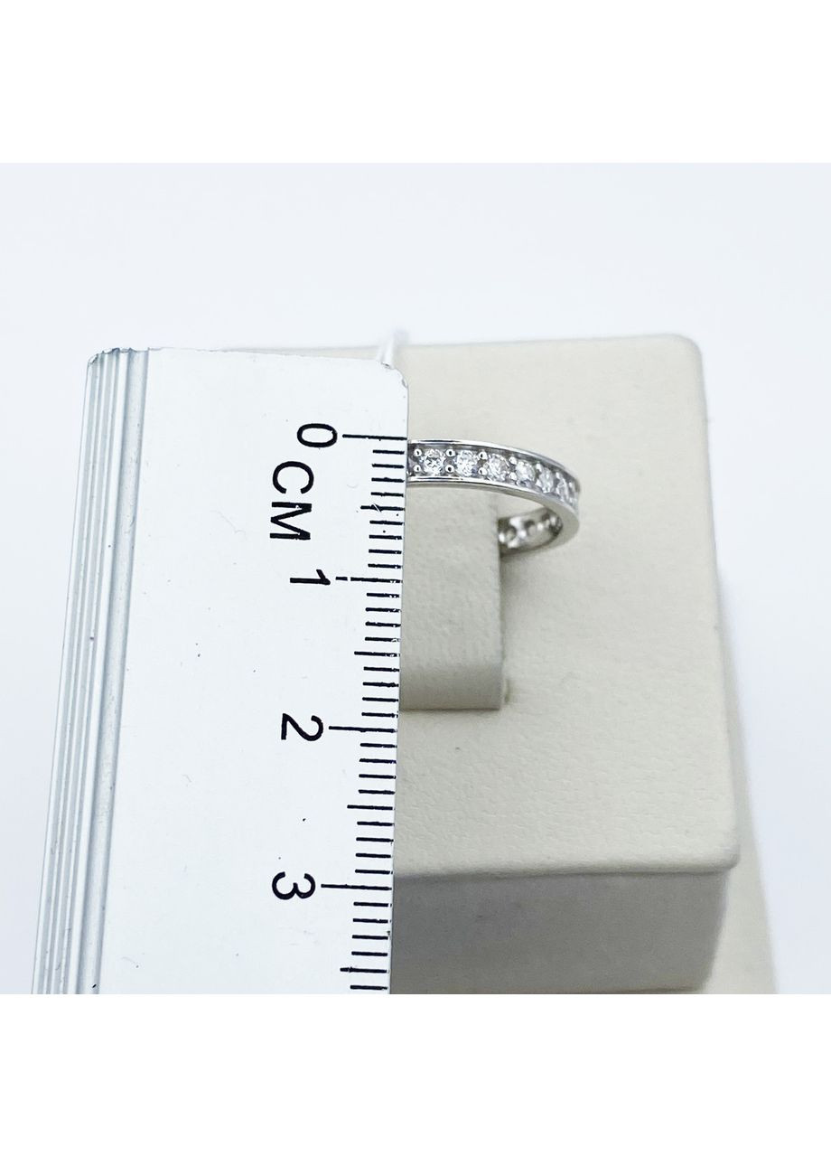 Серебряное кольцо с фианитом 16,5 1,94 г No Brand (370142447)
