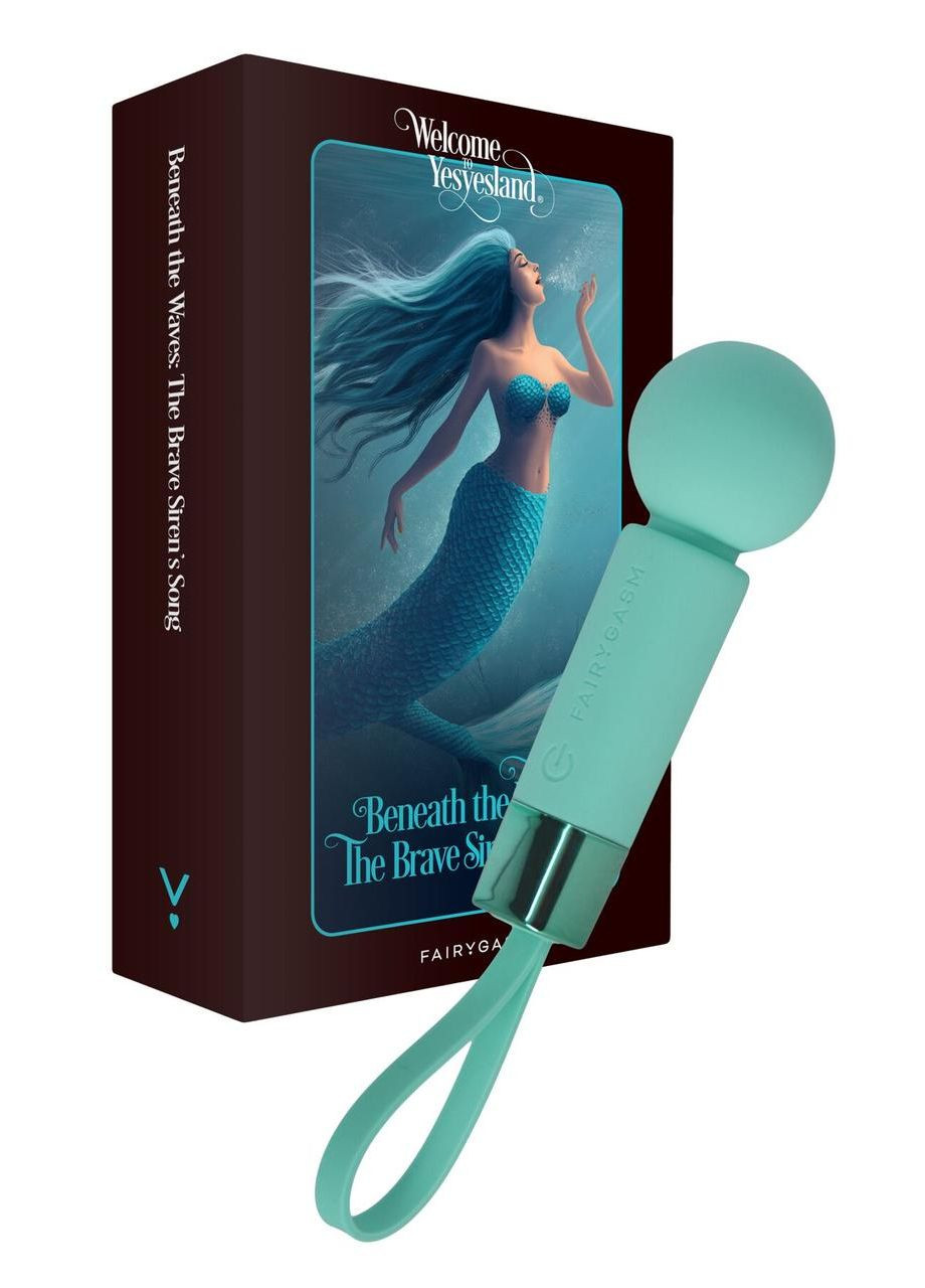 Мінівібромасажер FairyGasm Pearlstasy green No Brand (366878137)