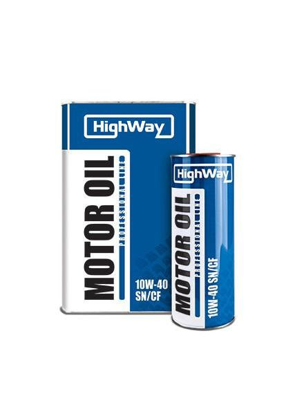 Автомобильное моторное масло 10W40 1л 10109 Highway (365966979)