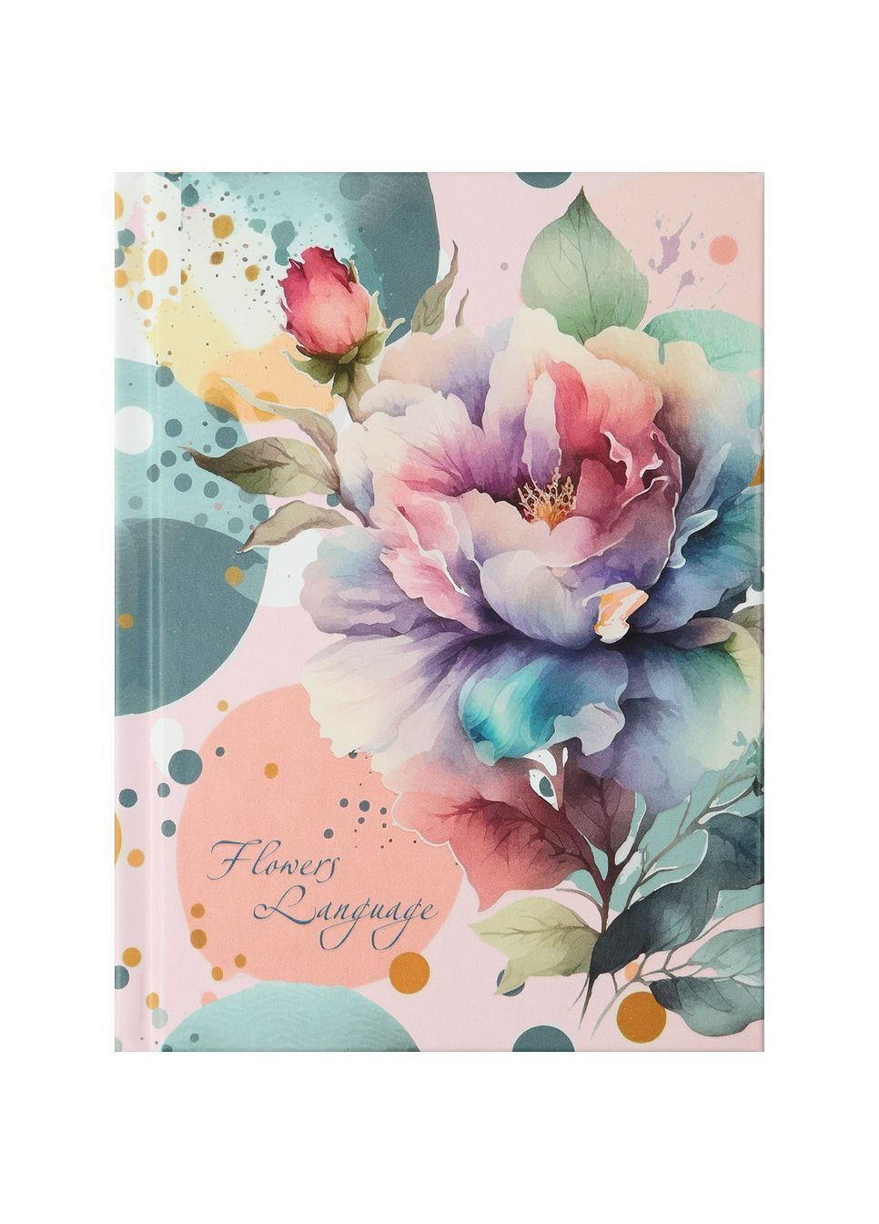 Блокнот Flowers Language А-6, 64 листа розовый () Buromax BM.24614101-10 (368970013)