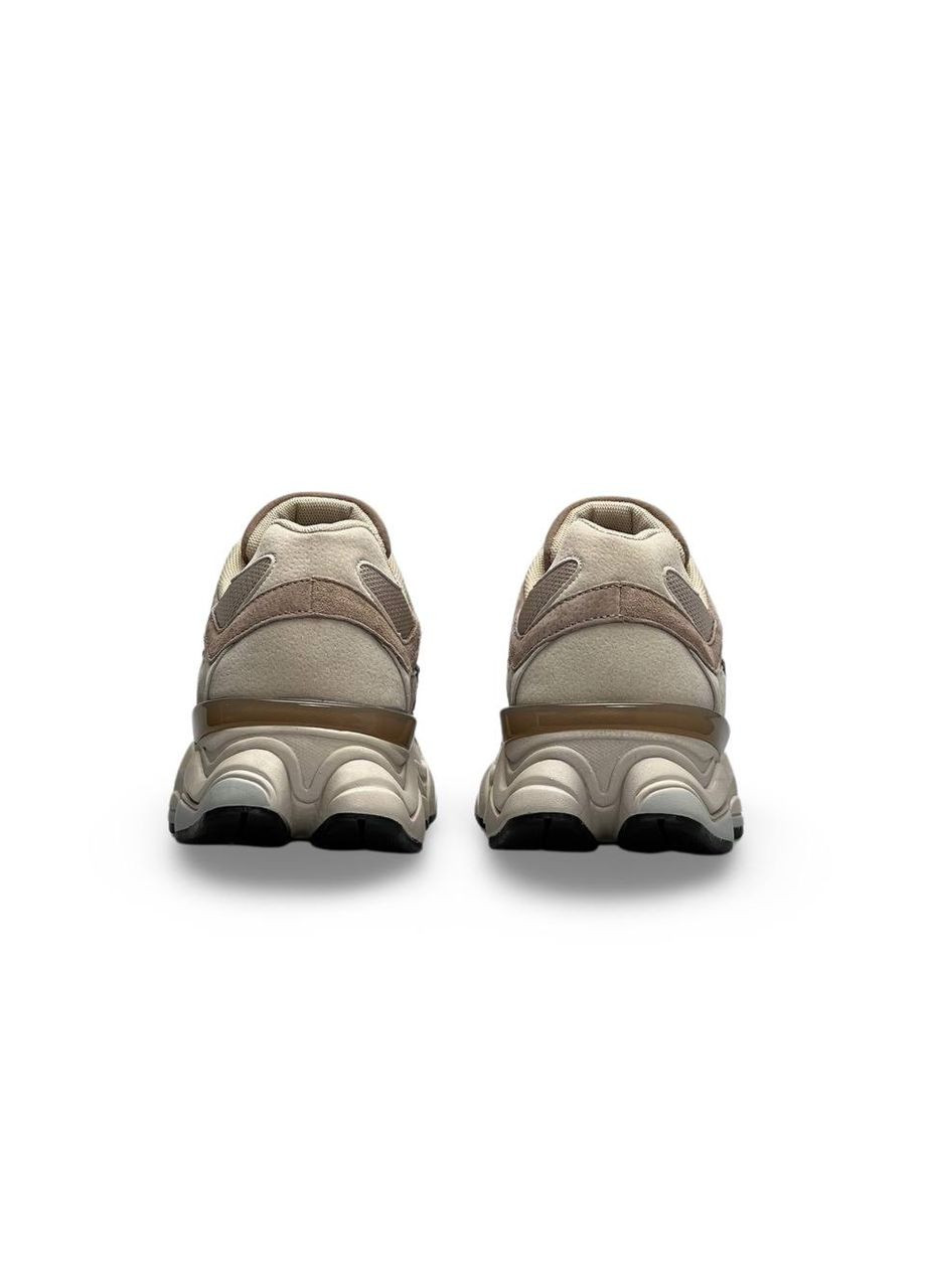 Бежевые демисезонные кроссовки мужские, вьетнам New Balance 9060 Beige Sand