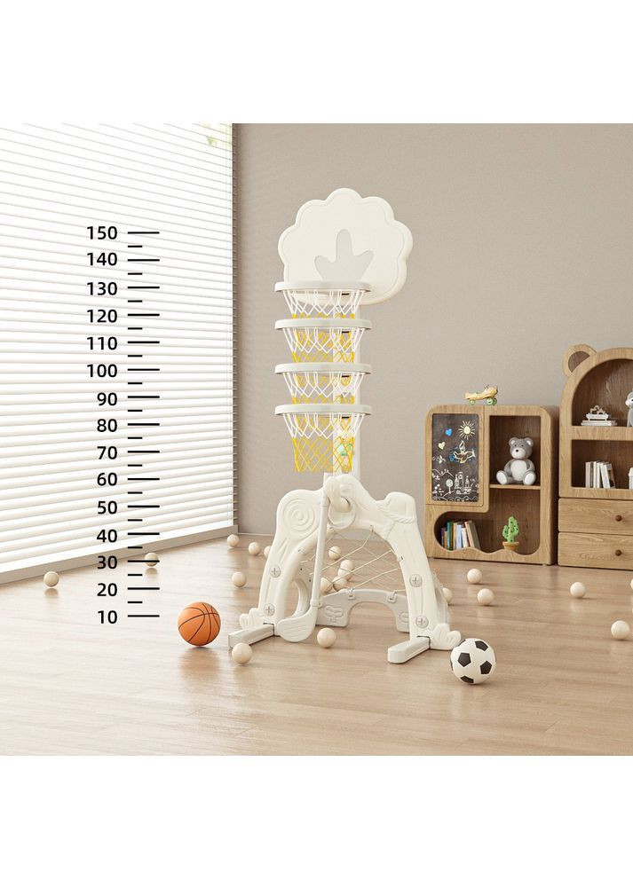 Спортивный игровой комплекс Forest Castle 3в1 Магический лес 48.5х53х150 см Белый (NWM-011-01) No Brand (369458273)