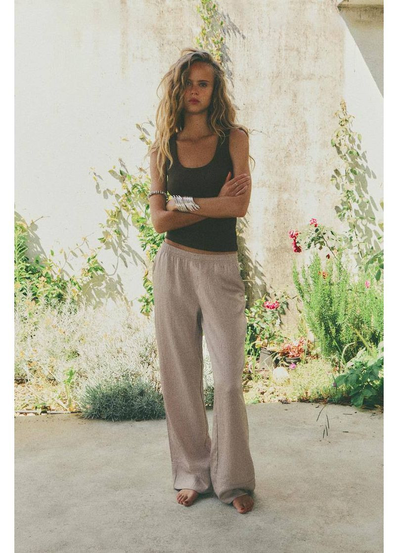 Сатинові штани Zara (372759030)