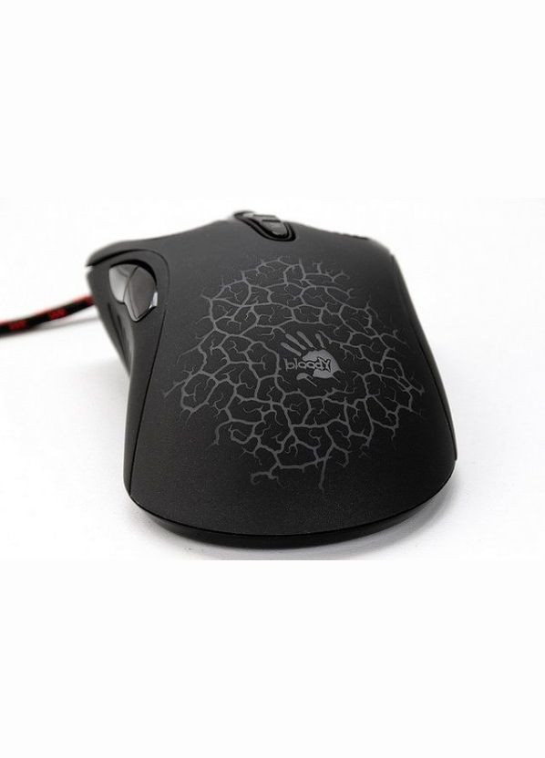 Мышь игровая A4-Tech Bloody A90A (Black), активированное ПО Bloody 6, оптическая 4000 CPI, металлические ножки, черная A4Tech (333824818)