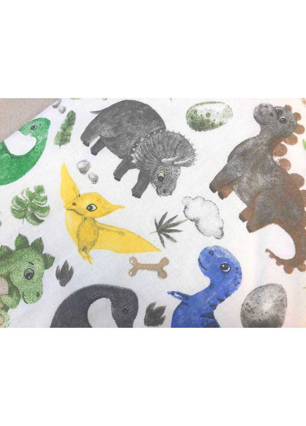 Простирадло бавовняне в коляску "Діно" Moontime (366037204)