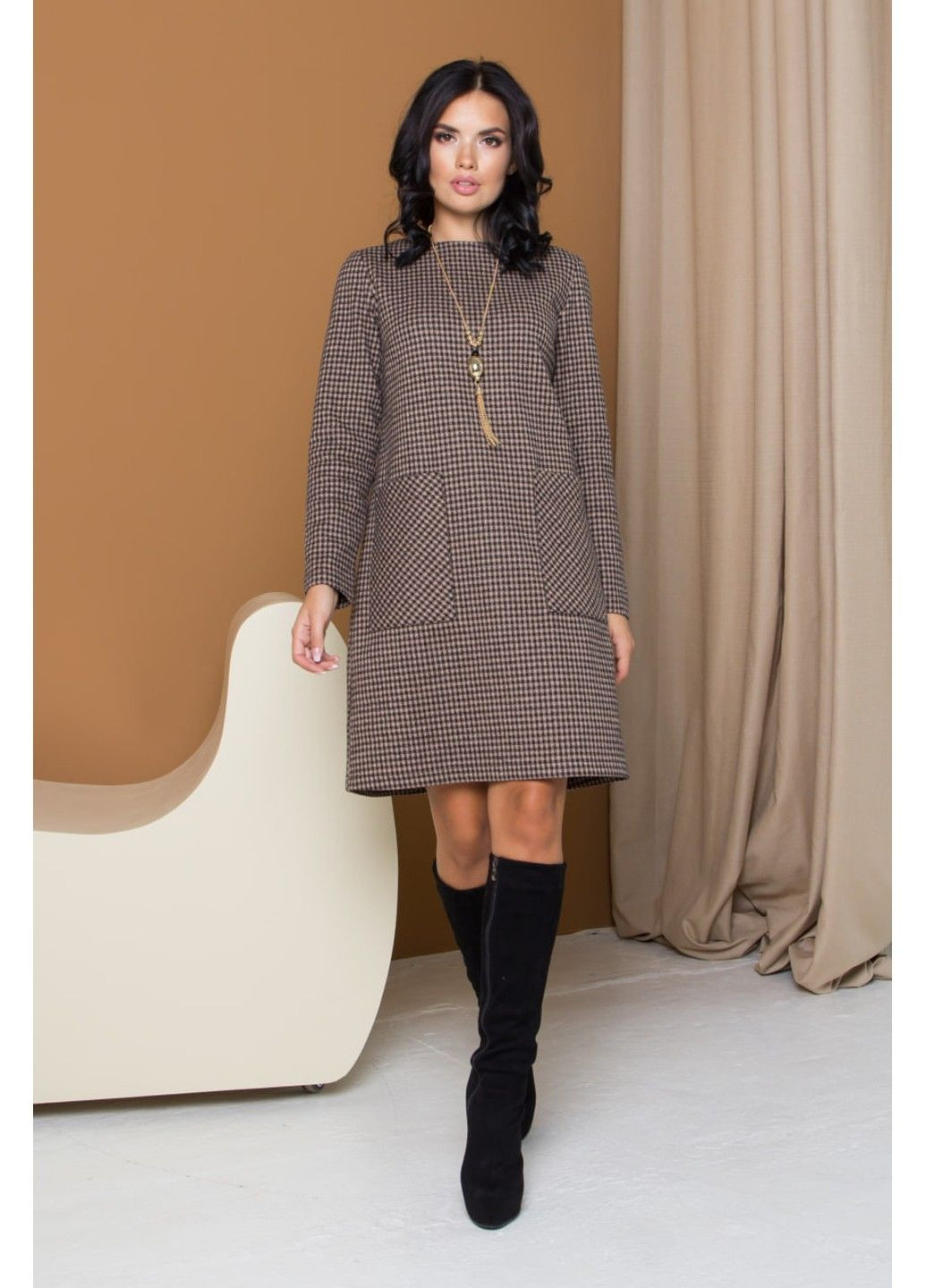 Бежева сукня 200505 DIA COSA