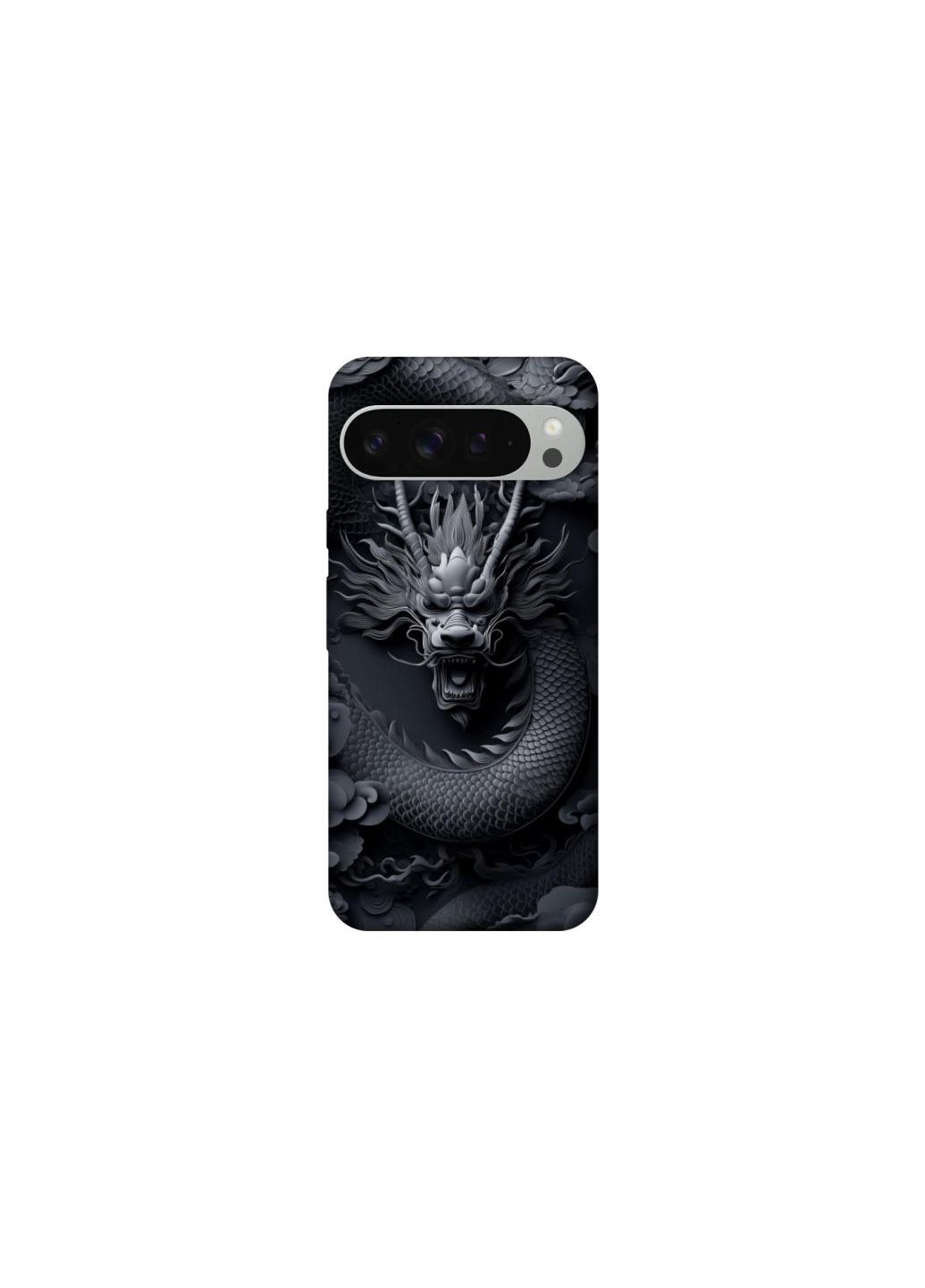 Чехол на Google Pixel 9 Pro XL black dragon Frontalka (354189280)