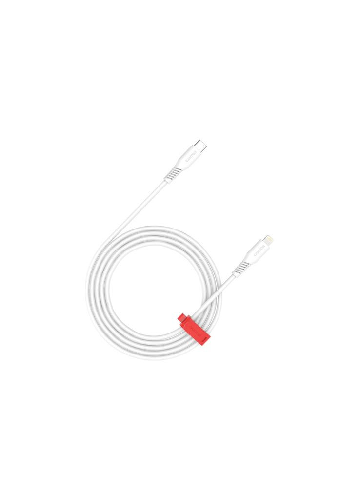 Дата кабеля (m469302) Canyon USB-C to Lightning 2.0m 30W White (367070300)