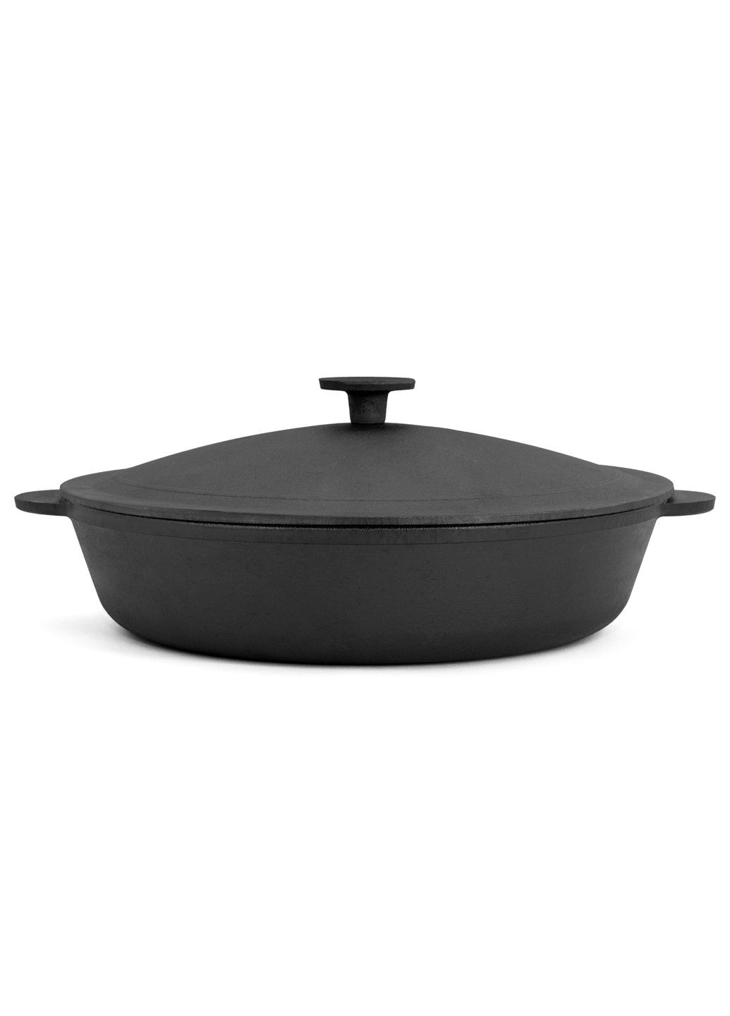 Жаровня чавунна з чавунною кришкою 300 х 60 мм Brizoll (322732393)