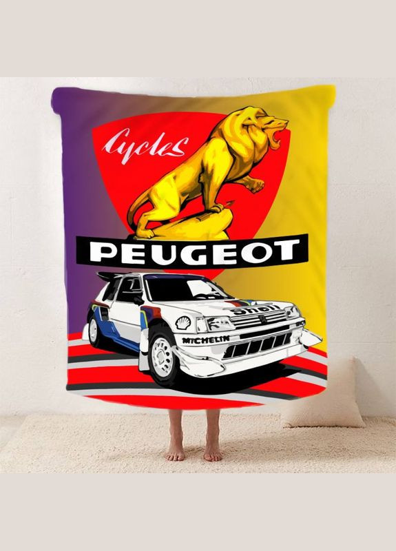 Плед 3D Peugeot 29727 180х215 см FlexDress (364491521)