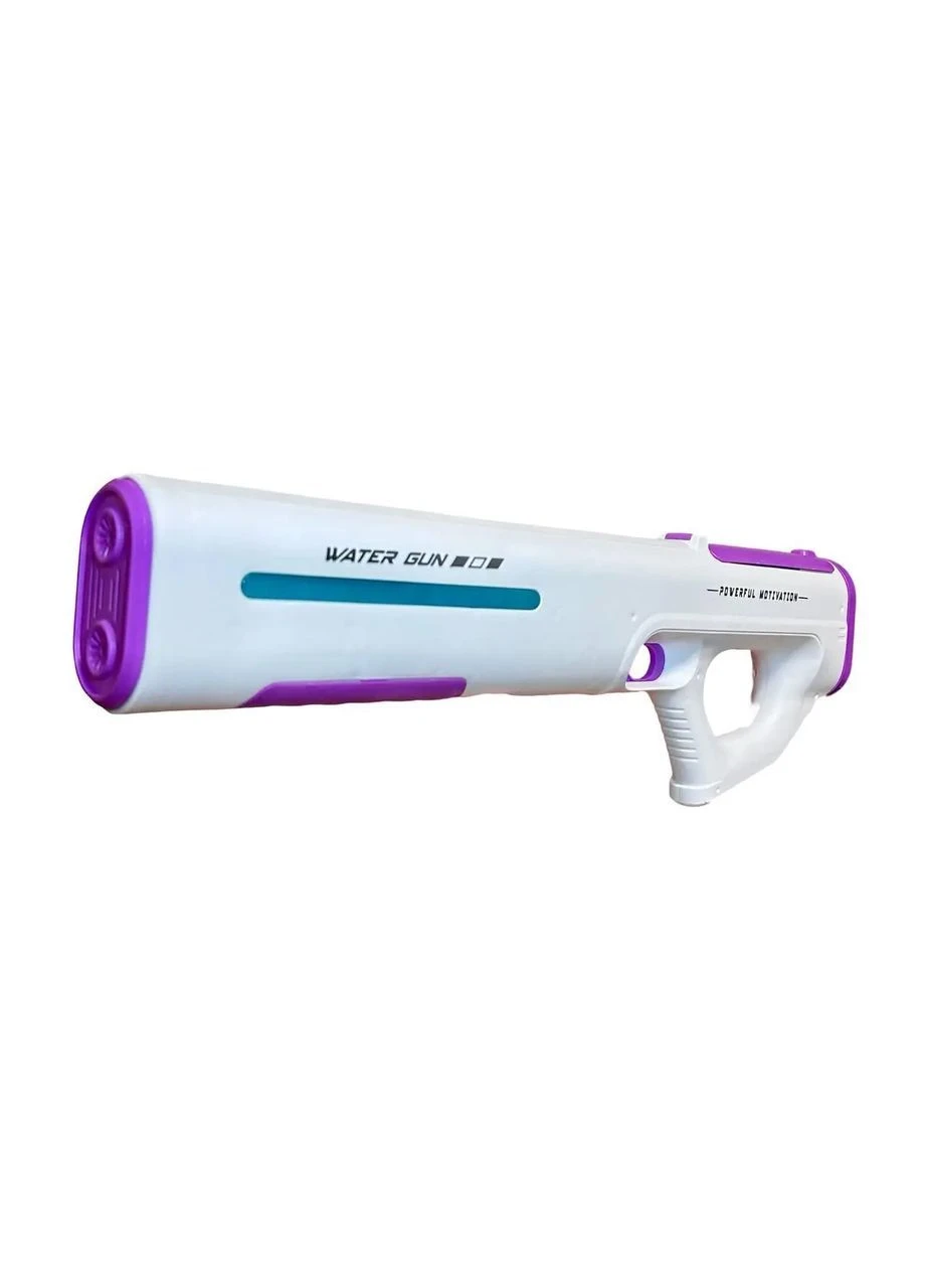 Водяной пистолет Electric Watergun на батарейках фиолетовый (66610) No Brand (377751556)