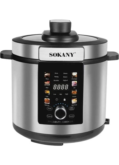 Мультиварка-скороварка з 12 автоматичними програмами SK-07043 (45286-SK-07043_2454) XPRO (392934402)