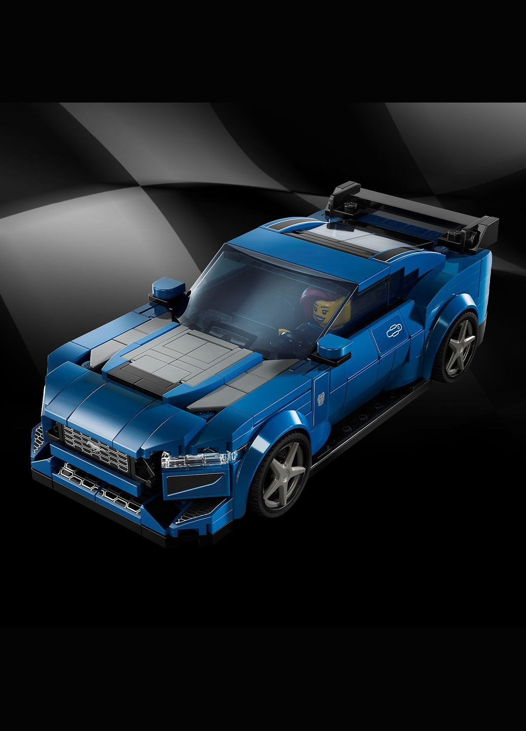 Конструктор Speed Champions Спортивний автомобіль Ford Mustang Dark Horse 344 деталі (76920) Lego (339781455)