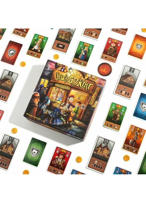 Настольная игра Овербукинг (Overbooking) (укр) ( ) Fun Games Shop FGS56 (370765035)