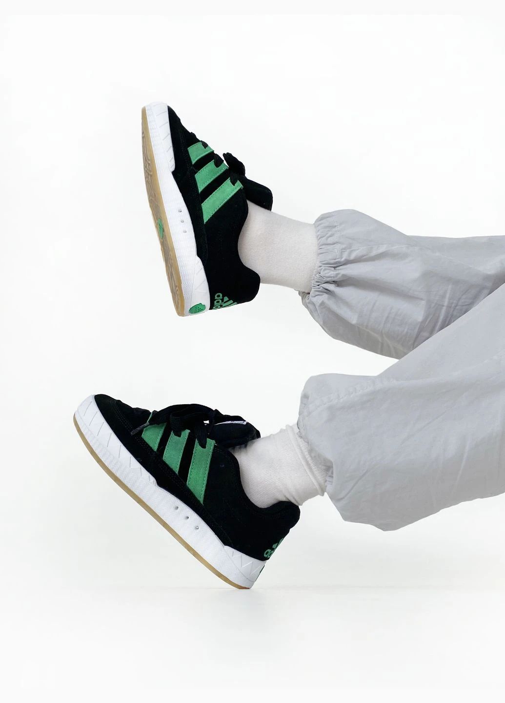 Чорні кросівки чоловічі і жіночі adidas adimatic black | адідас адіматік чорні демісезон No Brand