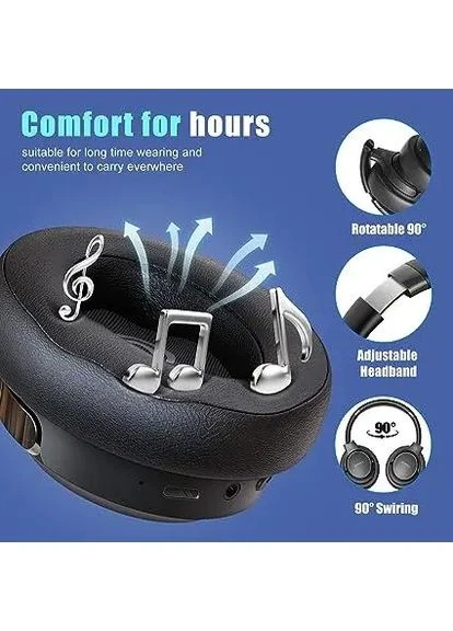 Беспроводные Bluetooth-наушники Beribes Wireless Headphones, Amazon, Германия No Brand (400404681)