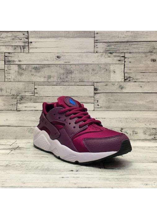 Бордові Осінні кросівки чоловічі nike huarache bordo найк хуарачі No Brand