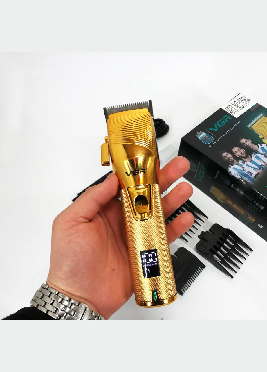 Бритва триммер для мужчин V-280, Беспроводная электробритва, Триммер для бороды TA-880 от батареек VGR (351486410)